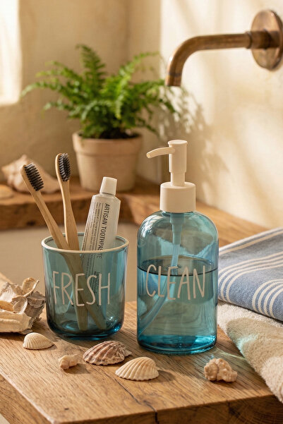 Rakle Aqua bathroom set blue 420 cc