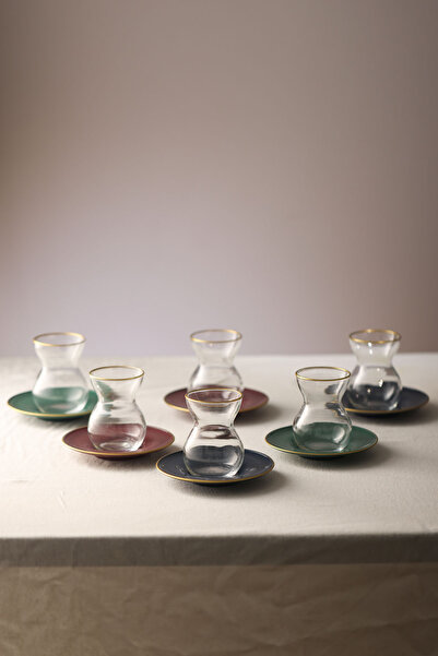 Rakle Elegant 12 Piece Tea Set