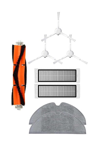 Roborge Xiaomi Vacuum Mop 1c - Robot aspirator, set de 8 piese de schimb (STY...