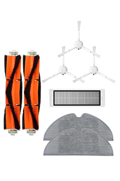 Roborge Σετ ανταλλακτικών 8 τεμαχίων συμβατό με ρομποτική ηλεκτρική σκούπα Xi...