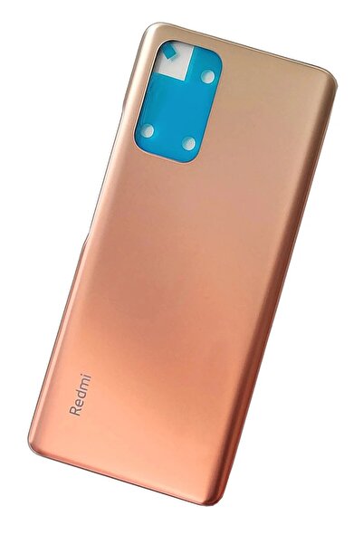 OEM Redmi Note 10 Pro Uyumlu Arka Cam Pil Kapağı Batarya Kapağı Gold Bakır