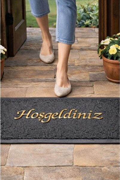 Zeria Home Toz Alıcı Paspas İş Yeri Paspası Nem Alıcı Kolay Yıkanabilir Paspa...