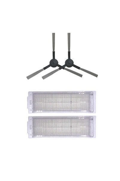 Roborge Set de 4 piese de schimb compatibile cu aspiratorul robot Viomi V2