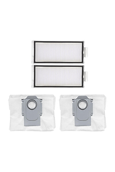 Roborge Roborock Q7 Max + Set de 4 piese de schimb compatibile cu aspiratorul...