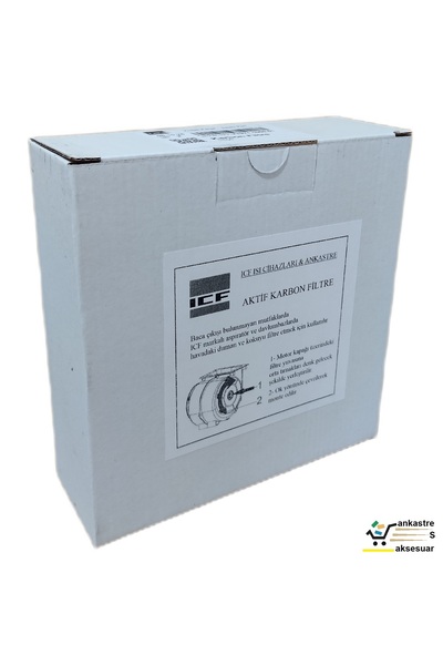 Silverline Icf Esty Ankastre Sürgülü Aspiratör Karbon Kömür Filtre 16 Cm