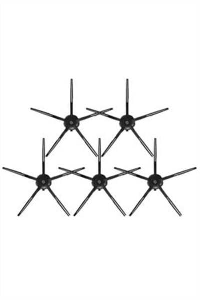 Roborge Perie laterală compatibilă cu aspiratorul robot Roborock S6, set de 5...