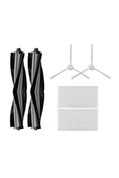 Roborge مجموعة قطع غيار متوافقة مع المكنسة الكهربائية الروبوتية Viomi V5 Pro ...