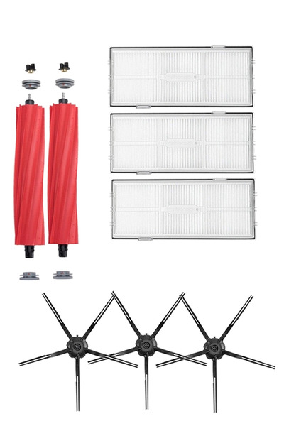 Roborge Set de 8 piese de schimb compatibile cu aspiratorul robot Roborock S7...