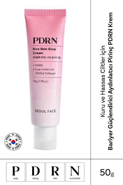 Dermal Kuru ve Hassas Ciltler için Bariyer Güçlendirici Aydınlatıcı PDRN Krem...