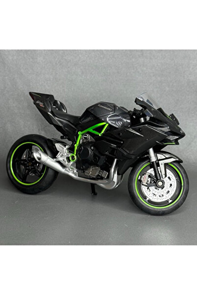 MotoGarage Kawasaki Ninja H2R 1:12 Diecast Model – Maisto Lisanslı Metal Moto...