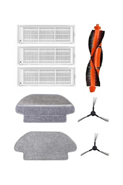 Roborge Σετ ανταλλακτικών 8 τεμαχίων συμβατό με ρομποτική ηλεκτρική σκούπα Ka...