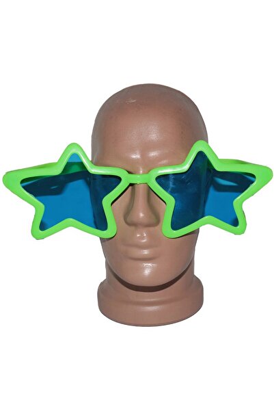 Pandoli نظارة بارتيدولو سوبر ستار ستار للحفلات باللون الأخضر