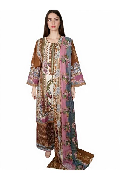 Generic Women's Ethnic Salwar Kameez with Dupatta, Traditional Indian Pakista...