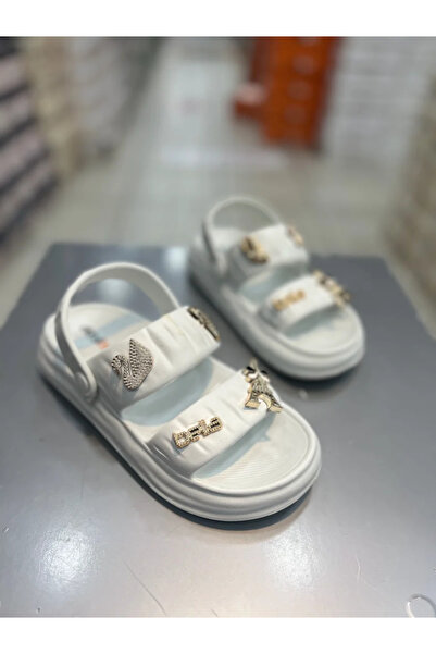 Akınal Bella Sandale de damă cu detalii în piatră