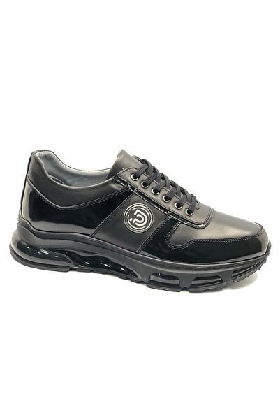 KCMN Dropland 9292-1 Genuine Leather Men's Casual Shoes Black