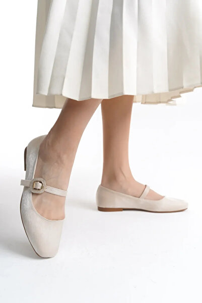 Alphus Balerini eleganti pentru femei din material de mătase Serrace