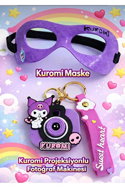 SIFIR312 Pofika Kuromi Karakterli Projeksiyonlu Fotoğraf Makinesi Resim Yansı...