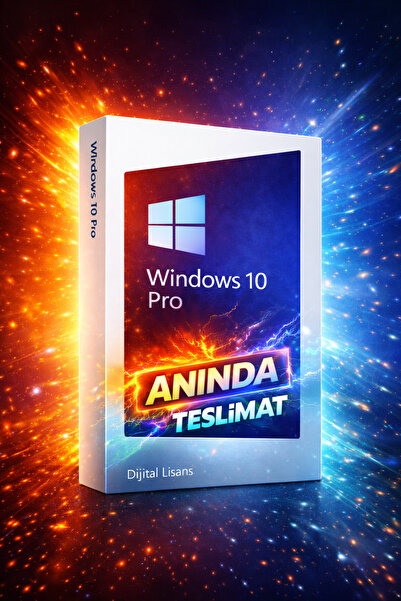 MICROSOFT Windows 10 Pro Key Dijital Lisans Anahtarı 32/64 Bit