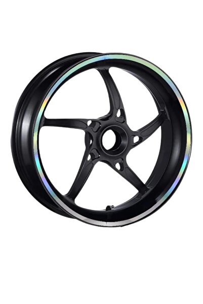 Genel Markalar HOLOGRAMLI 7cm x 7m LÜKS 1 SET JANT ŞERİDİ