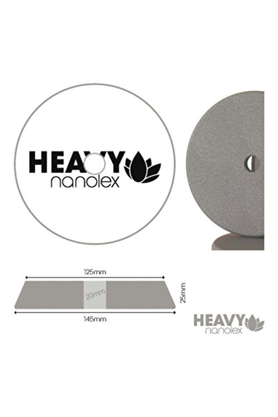 NANOLEX Disc abraziv de lustruit cu burete abraziv, rezistent, DA, 145x25x125...