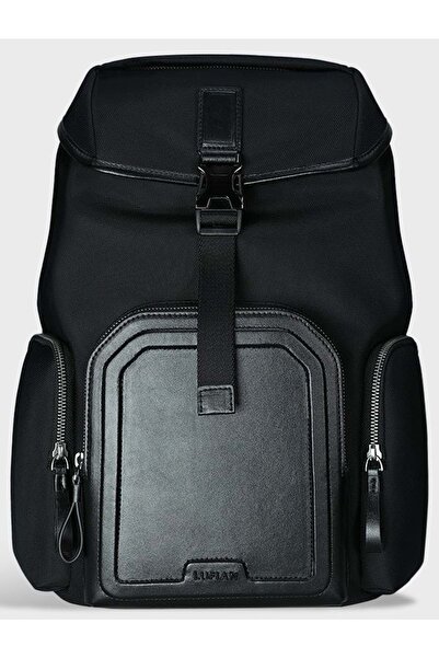 Lufian 111410004 Serene Backpack Unisex Bag Black