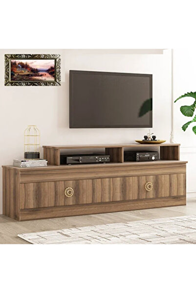 Abre vm-500 dore ceviz televizyon sehpası