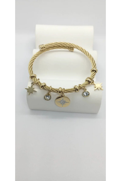 ndjewelry سوار شبكي من الفولاذ الساحر