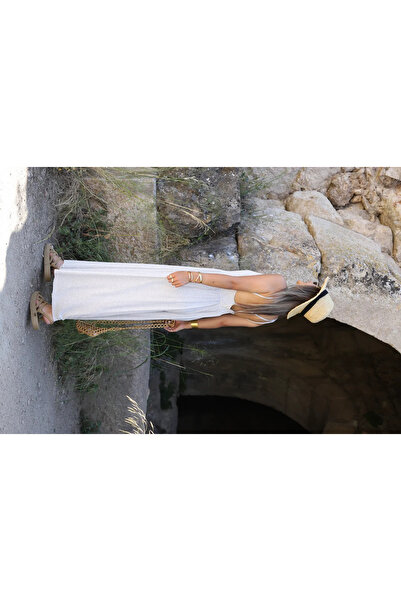 bytugcekaya Light Gray Strap Suspender Jumpsuit