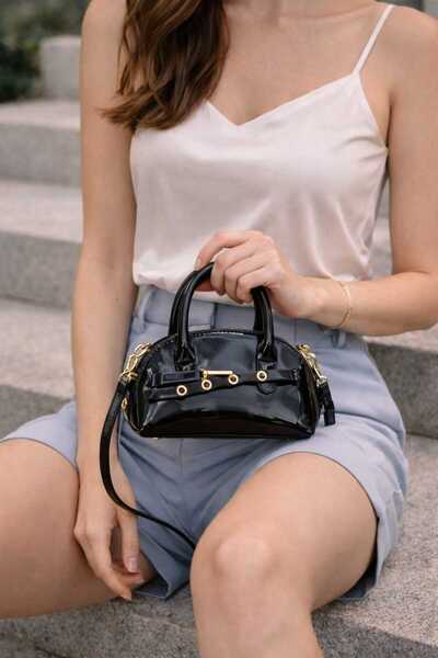 ELAN Kadın Çanta Modern Minimalist Tasarım Çapraz Askılı Şık El ve Omuz Çanta...