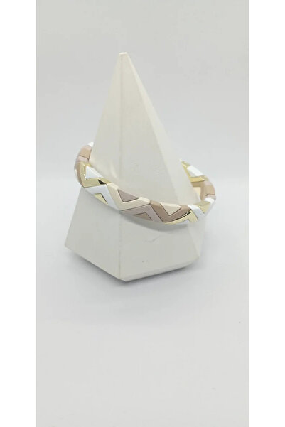 ndjewelry مثلث نمط القهوة كريم المطاط سوار