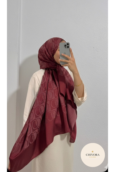 MODA Chivora Lumiere Halka Desen Pamuk Şal