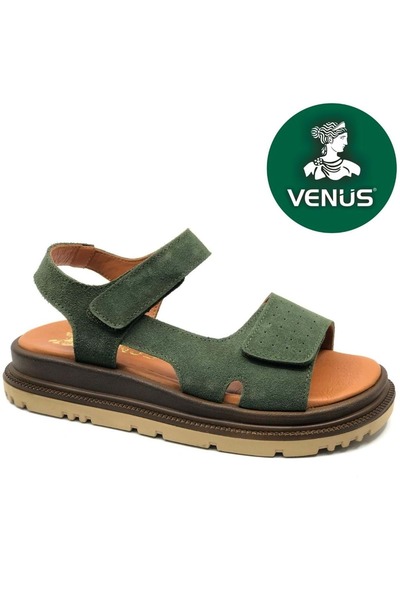 Venüs Garnet piele naturală Comfort ortopedic Femei sandale VERDE