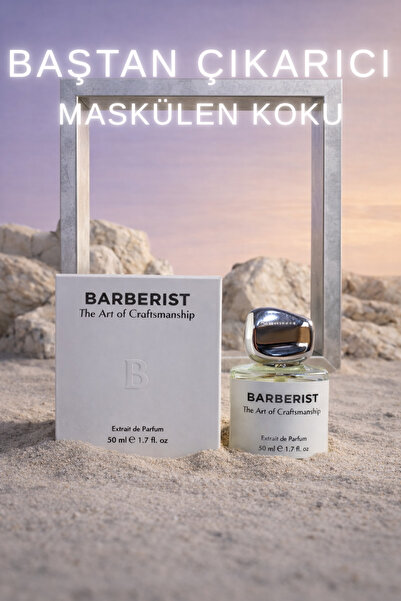 BARBERIST B°12 Baştan Çıkaran Koku Erkek Extrait de Parfum 50ml – Bal Tütün V...