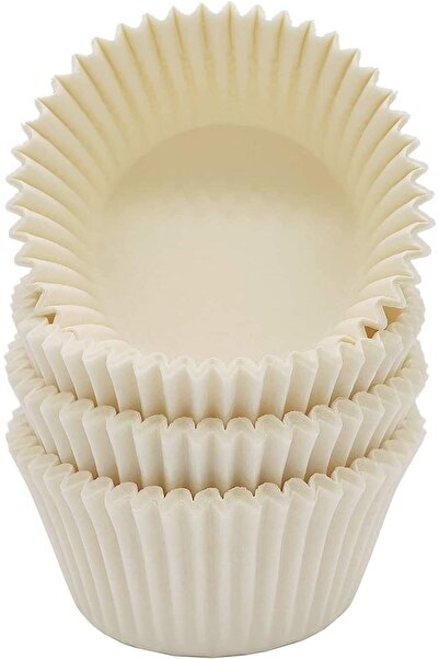 L'Opaline Mini Boy Beyaz Muffin Truff Çikolata Kek Brownie Kalıbı 35x20 Mm Takribi 200 Adet