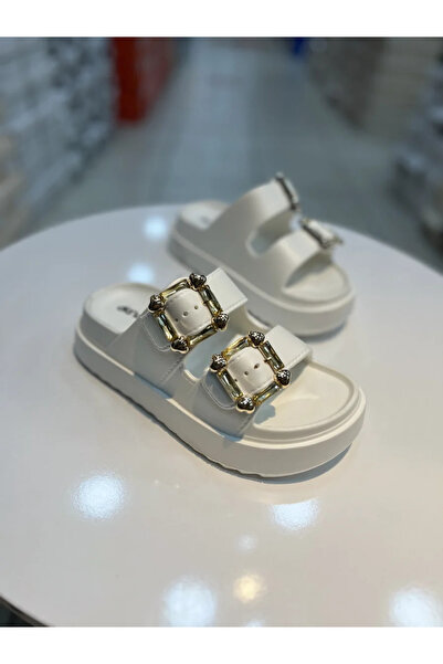 Akınal Bella Γυναικείες παντόφλες Eva Double Sole High