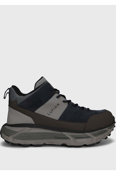 Lufian 112230249 Quel Casual Erkek Deri Bot LACİVERT