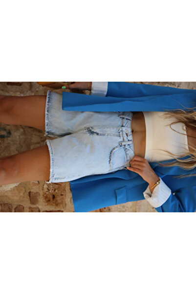 bytugcekaya Ειδικά πλυμένα Premium Jean Shorts