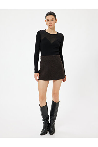 Koton Μίνι φούστα σε γραμμή Α Standard μέση