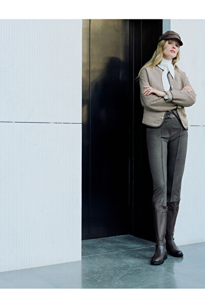 Koton Πουκάμισο με μακρυμάνικο γιακά με κορδόνια με ντραπέ