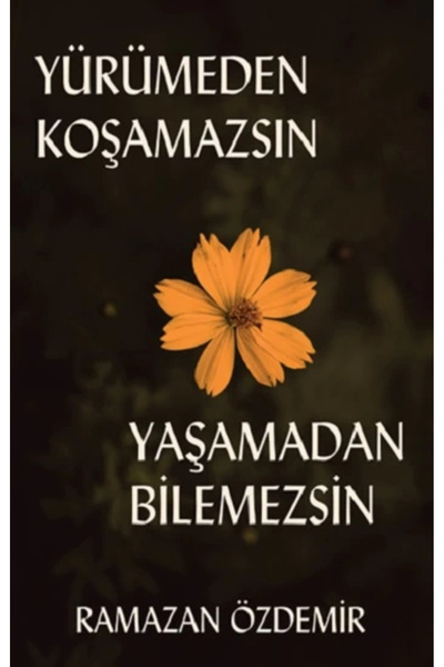 Platanus Publishing Yürümeden Koşamazsın Yaşamadan Bilemezsin - - Ramazan Özd...
