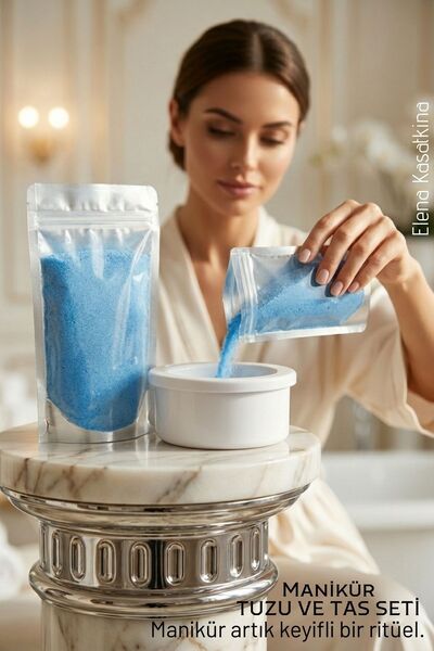 Transformacion Manikür Tası ve Tozu Set 800 Gr