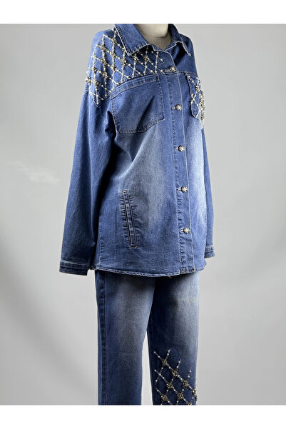 Ghisa مجموعة الجينز الأزرق