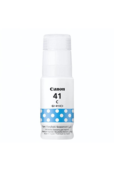 Canon Gi-41C Cyan Blue Bottle Ink G2420-G3420-G3430-G4470-G3470-G3480