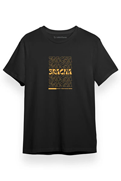 Tshirthane Stray Kids 3Racha Black Short Sleeve Men's T-Shirt