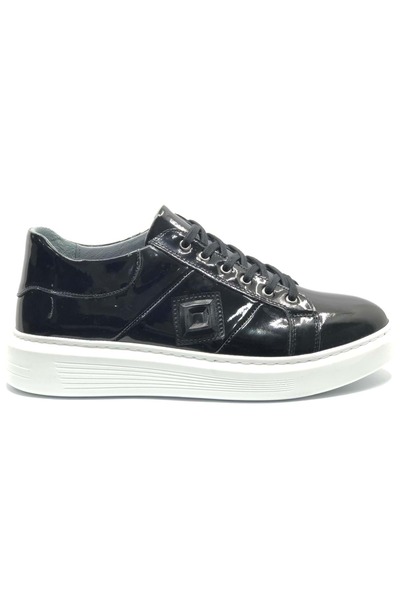 Kids Club Shoes Dropland 9111 Prava koža Muške ležerne cipele OD CRNE KOŽE SA...