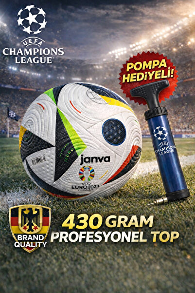 Janva Pompalı Futbol Topu Lazer Kesim 425 gram 1.kalite
