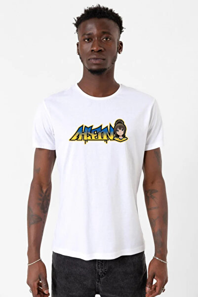 Tshirthane Ahyeon Babymonster Graffiti White Men's Cycling Jersey Tshirt