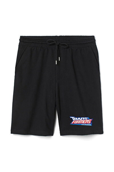 Tshirthane Muške crne šortseve - Tenet Rotas logo