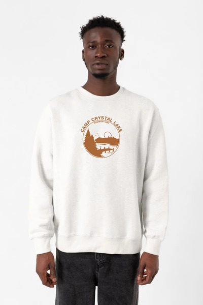 Tshirthane Petak 13. Kamp Kristal Lejk Bela muška 2ip majica