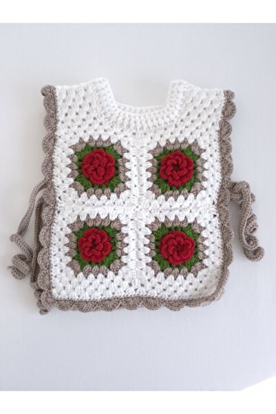 PİNA HEDİYELİK AKSESUAR EL ÖRGÜSÜ BEBEK SÜVETER TIĞ İŞİ 1-2 YAŞ EL İŞİ SÜVETE...